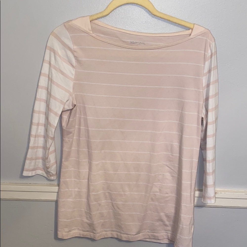 MERONA QUARTER SLEEVE SHIRT, SZ L